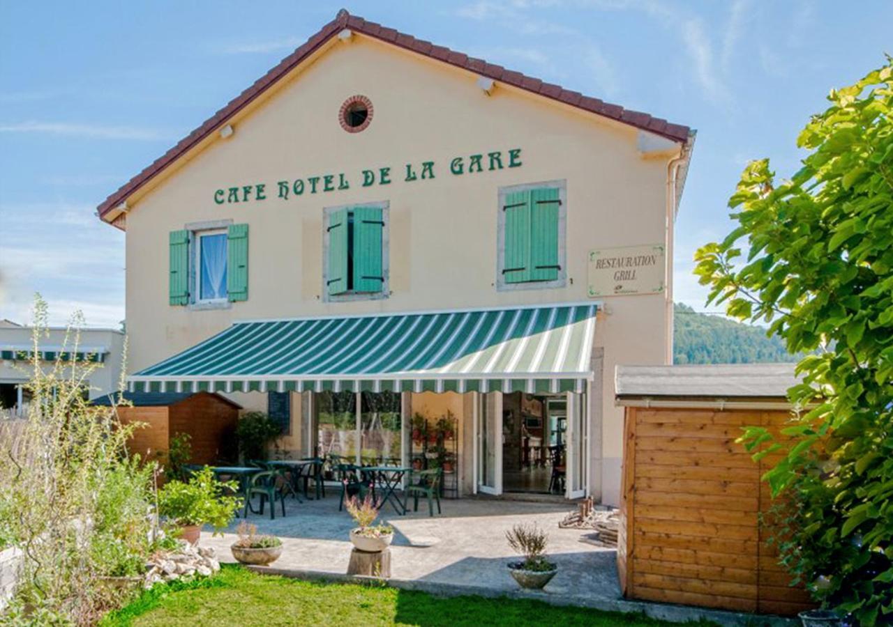 Cafe Hotel De La Gare Champagnole Ngoại thất bức ảnh